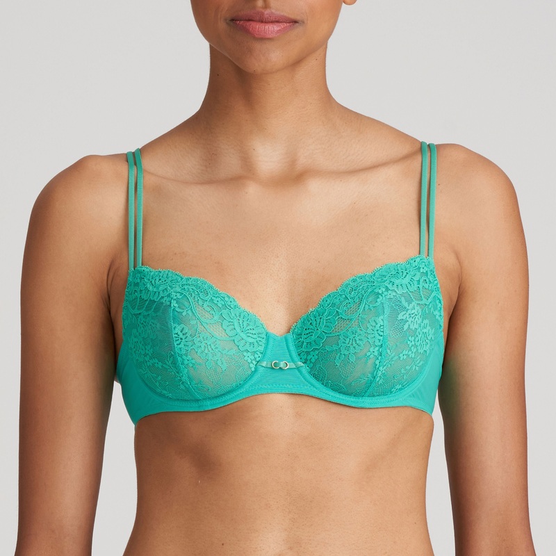 Melipha Balcony Vertical Seam In Vivid Green – Marie Jo