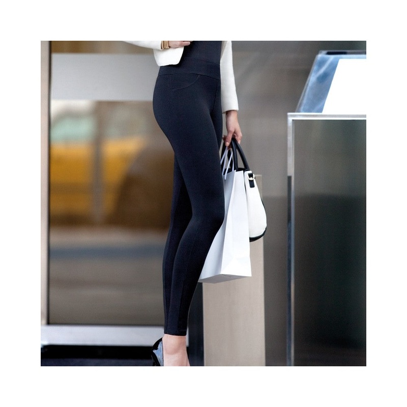 Vientre Plano Leggings In Black – Janira