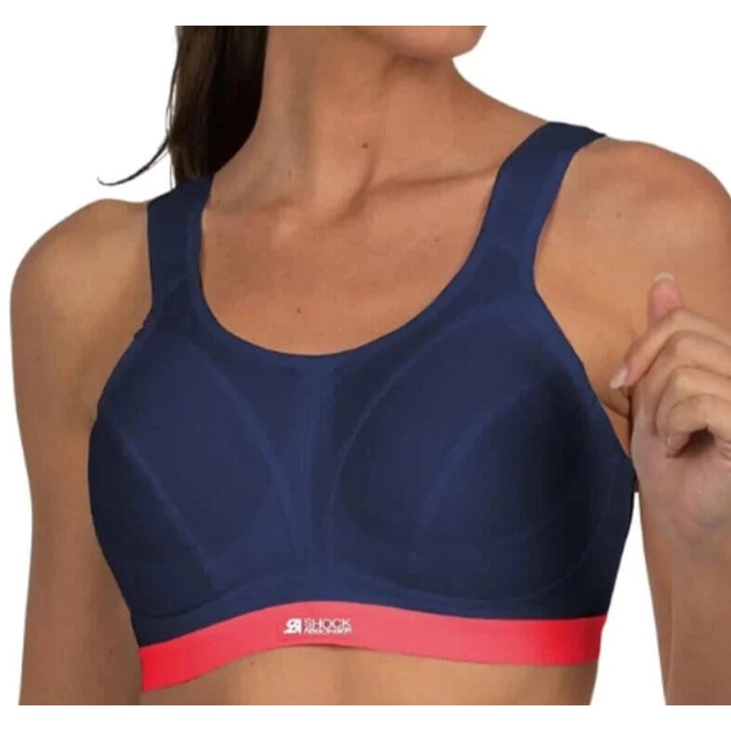 Active D+ Classic  Sports Bra In Navy – Shock Absorber