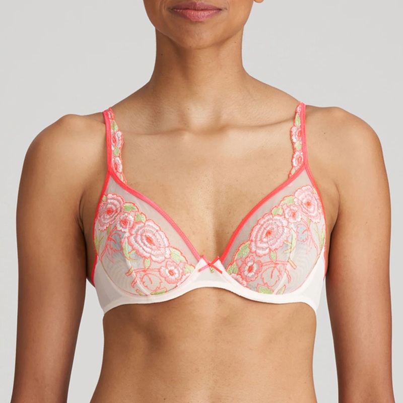 Ayama Plunge Bra In Fruit Punch – Marie Jo