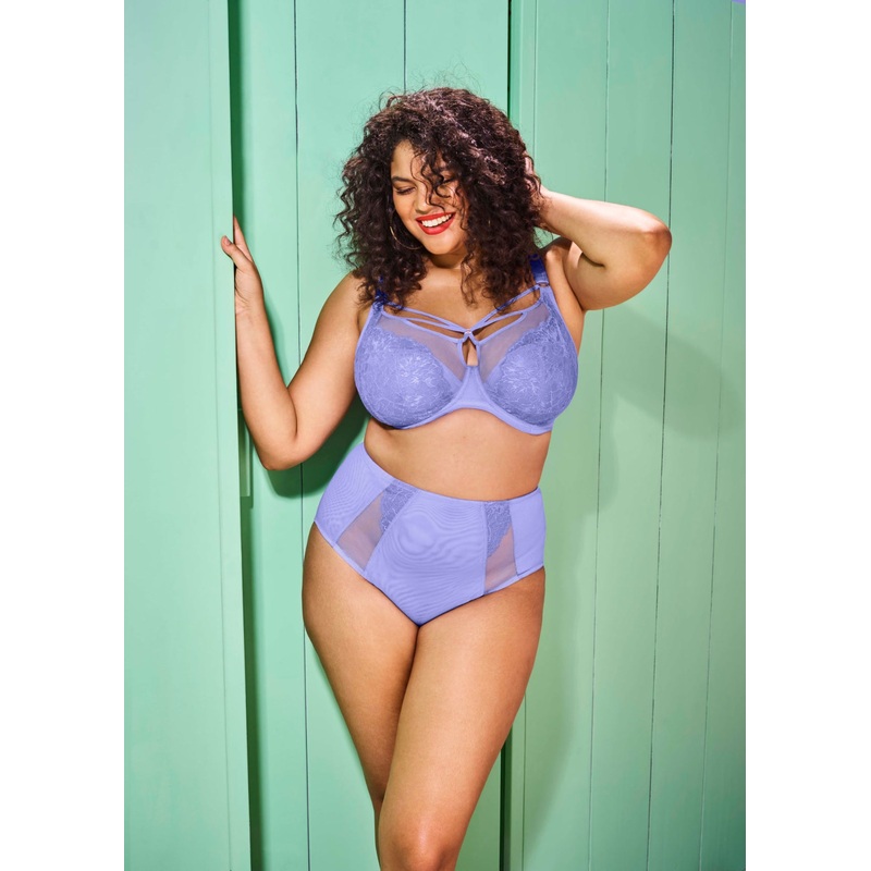 Brianna Underwired Plunge Bra In Jacaranda – Elomi