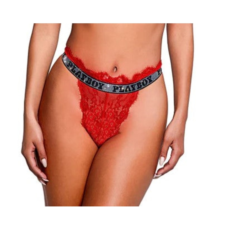 Bunny Starlet Thong In Red – Playboy