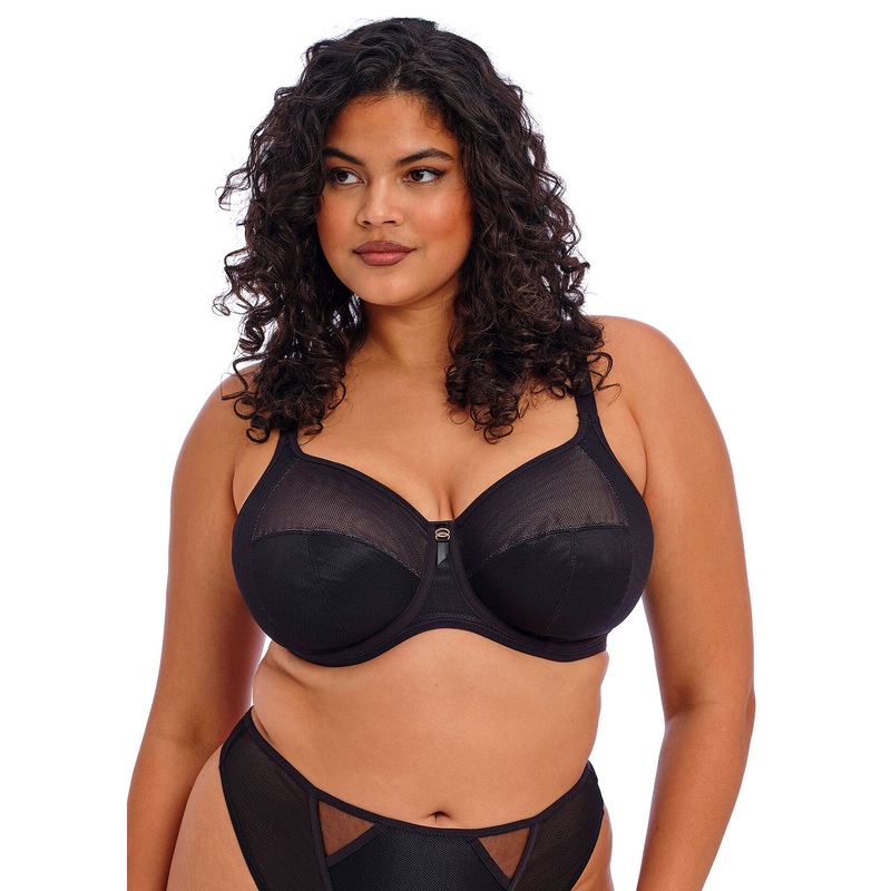 Kintai Underwired Bra In Black – Elomi