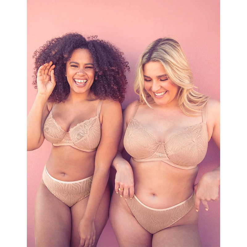 Lace Daze Balcony Bra In Latte – Curvy Kate