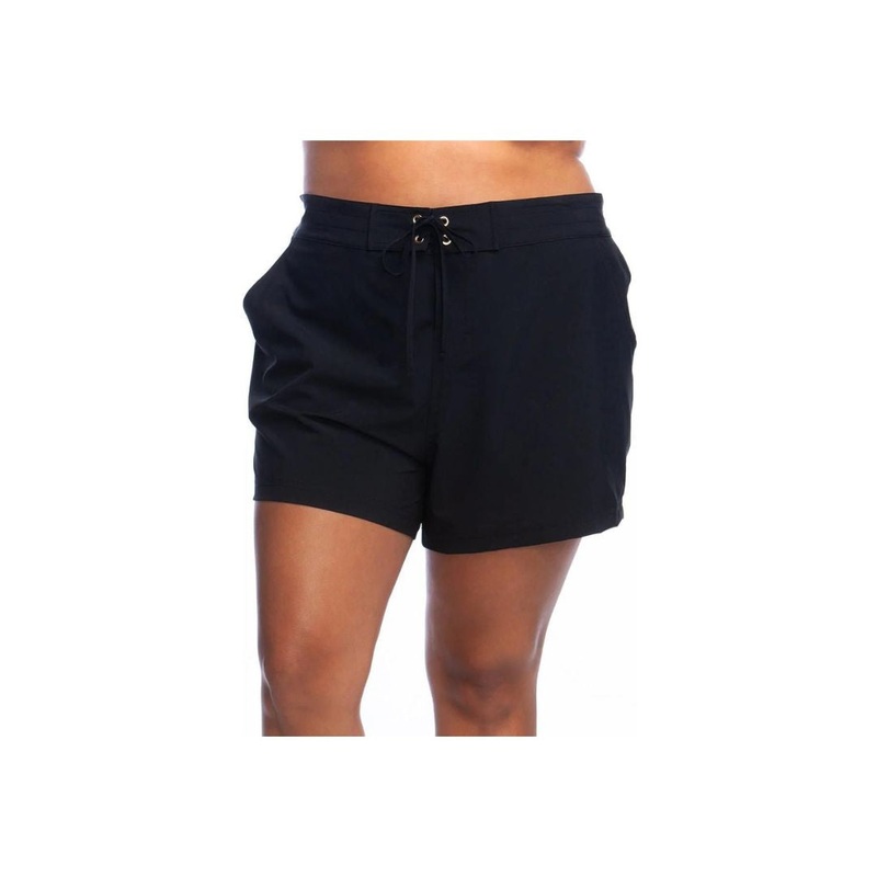 All Aboard 4″ Inseam Board Short In Black – La Blanca