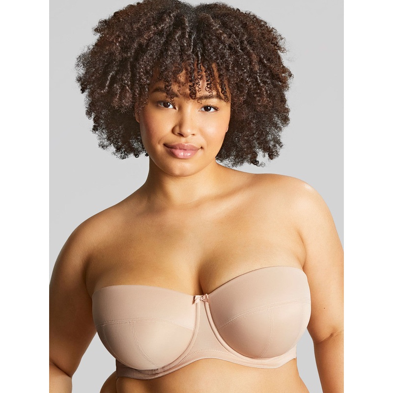 Dana Strapless Bra In Linen – Sculptresse