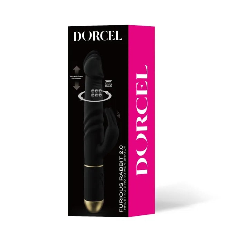 Furious Rabbit 2.0 In Black & Gold – DORCEL