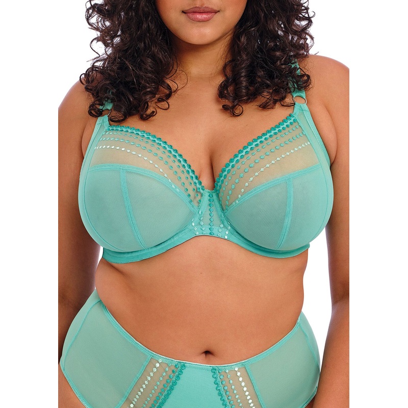 Matilda Plunge Lace Cup In Jade – Elomi