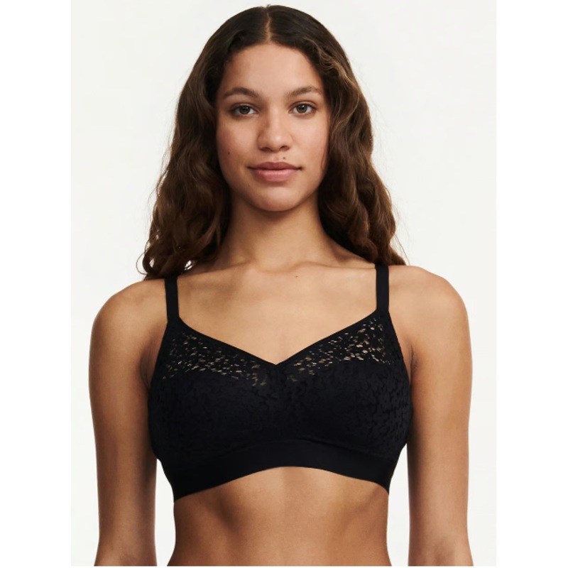 Norah Comfort Lace Wireless Bra In Black – Chantelle
