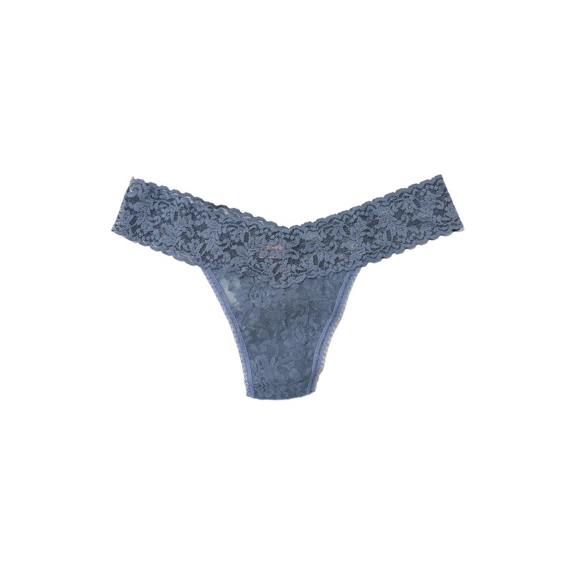 Petite Low Rise Signature Lace Thong In Tour Guide – Hanky Panky