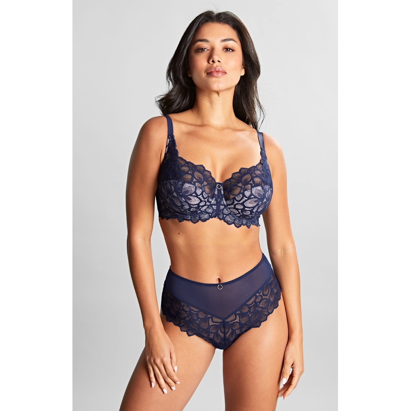 Allure Full Cup Bra In Navy – Panache