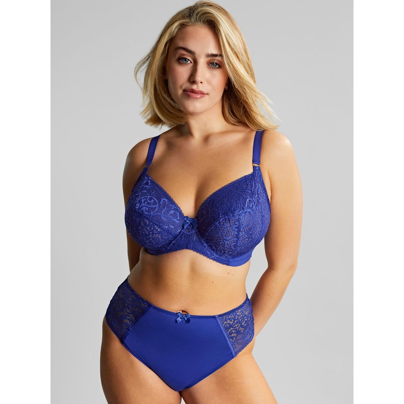Estel Plunge Bra In Royal Blue – Sculptresse