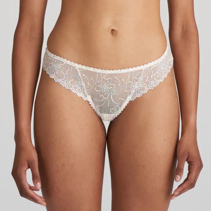 Jane Thong In Boudoir Cream – Marie Jo