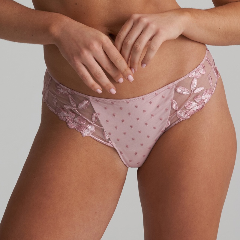 Agnes Thong In Vintage Pink – Marie Jo