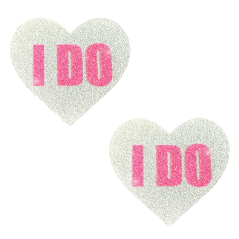 Bride Heart Nipple Cover Pasties In White – Neva Nude