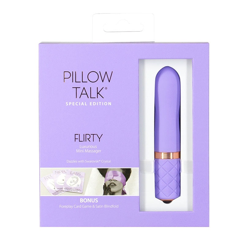 Flirty Special Edition Mini Massager – Pillow Talk