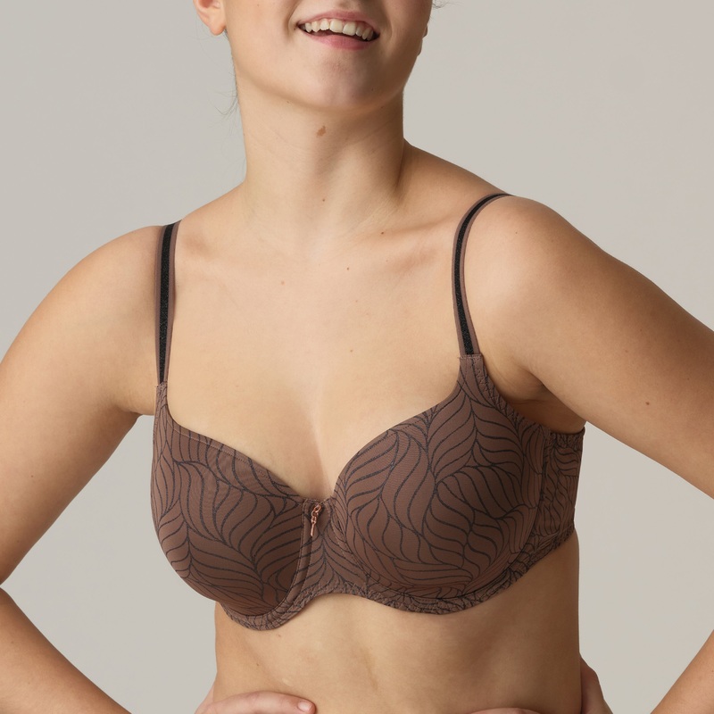 Ajusco Padded Heartshape Bra In Caribe Taupe – Prima Donna