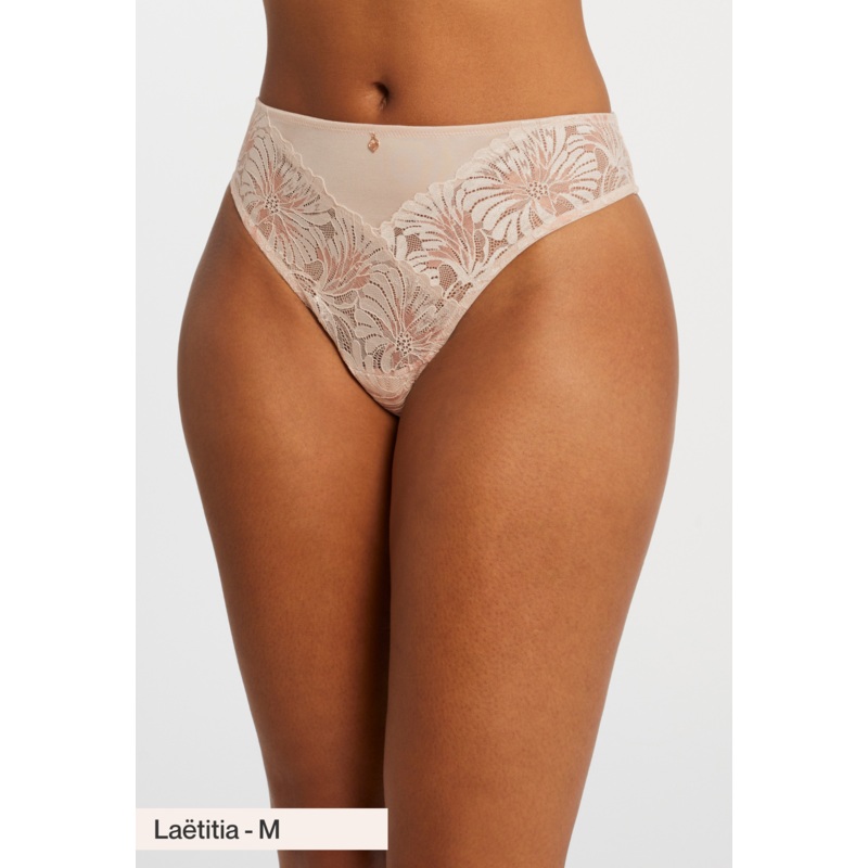 Anniversary Thong In Lotus – Montelle
