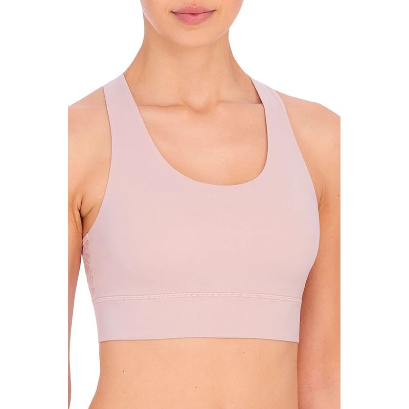 Bliss Femme Racerback Lace Bralette In Rose Beige – Natori