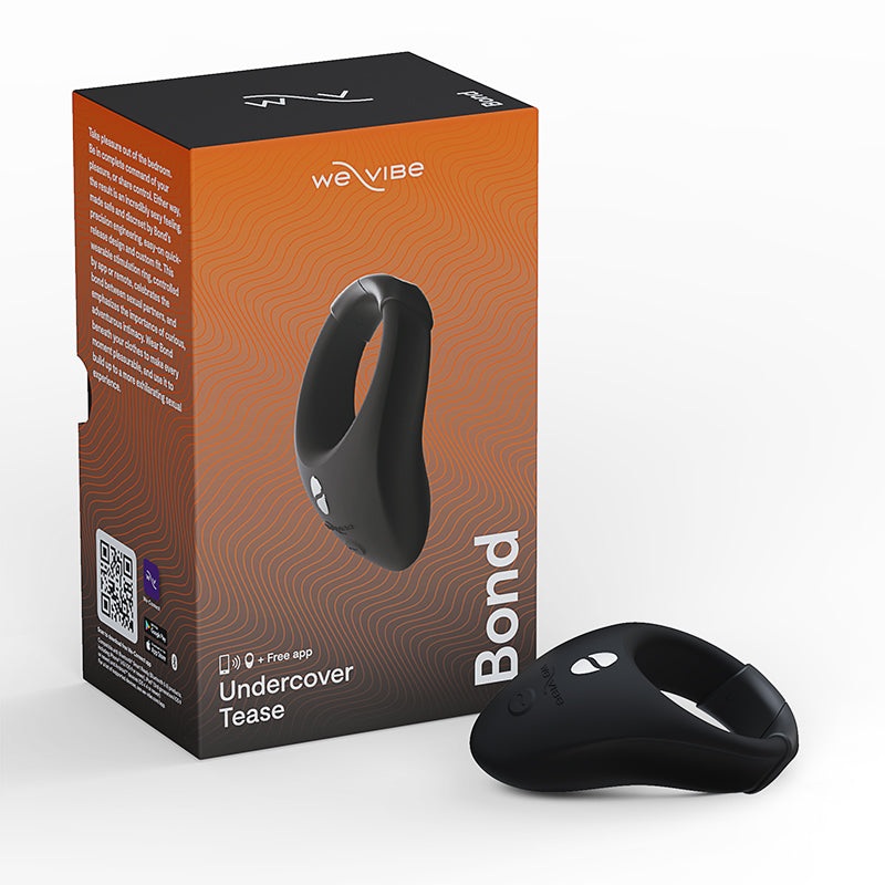 Bond Wearable Stimulation Ring In Black – We-Vibe