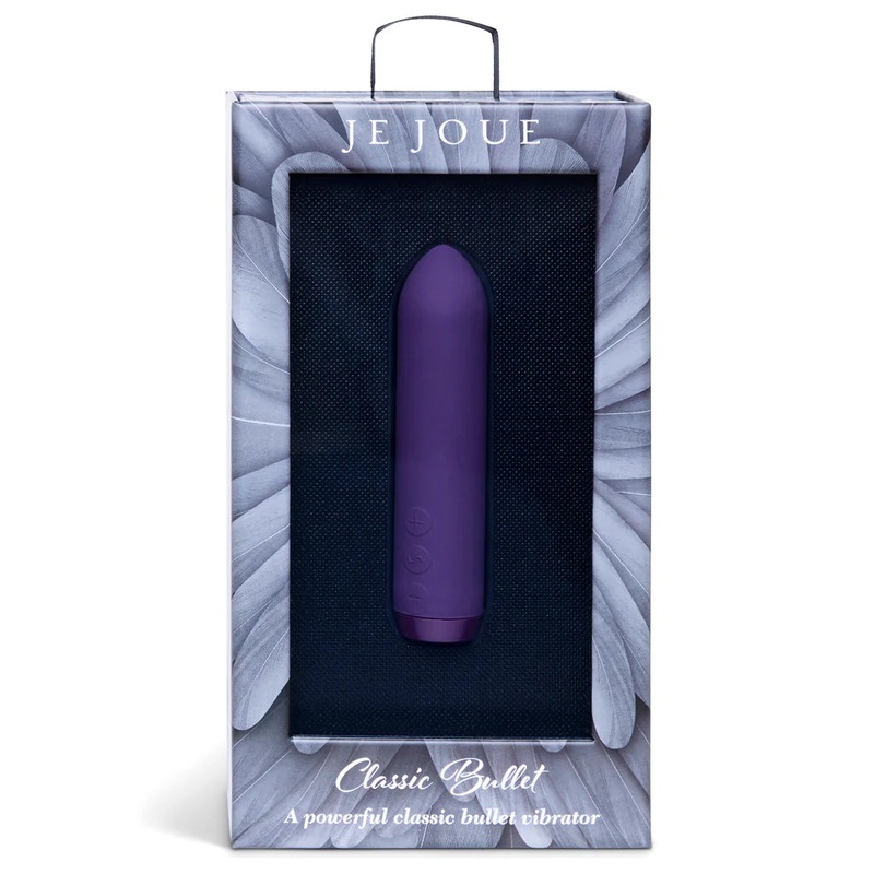 Classic Rechargeable Bullet Vibrator In Purple – Je Joue