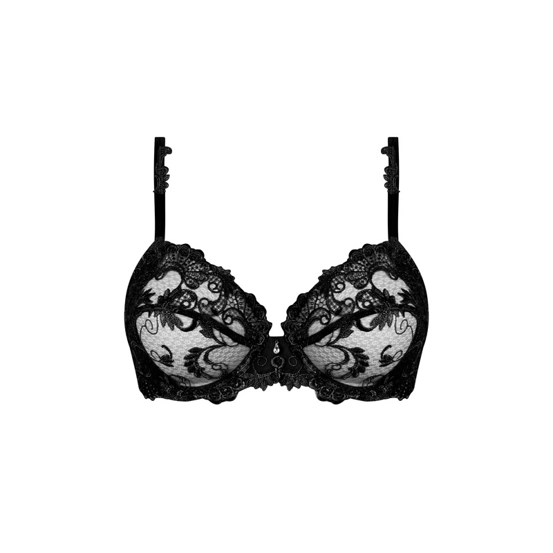 Dressing Floral Full Cup Bra In Black – Lise Charmel