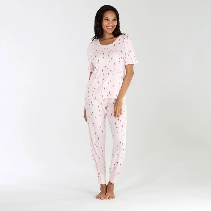 Good Times Lounge Set In Aurora Stars – Honeydew Intimates
