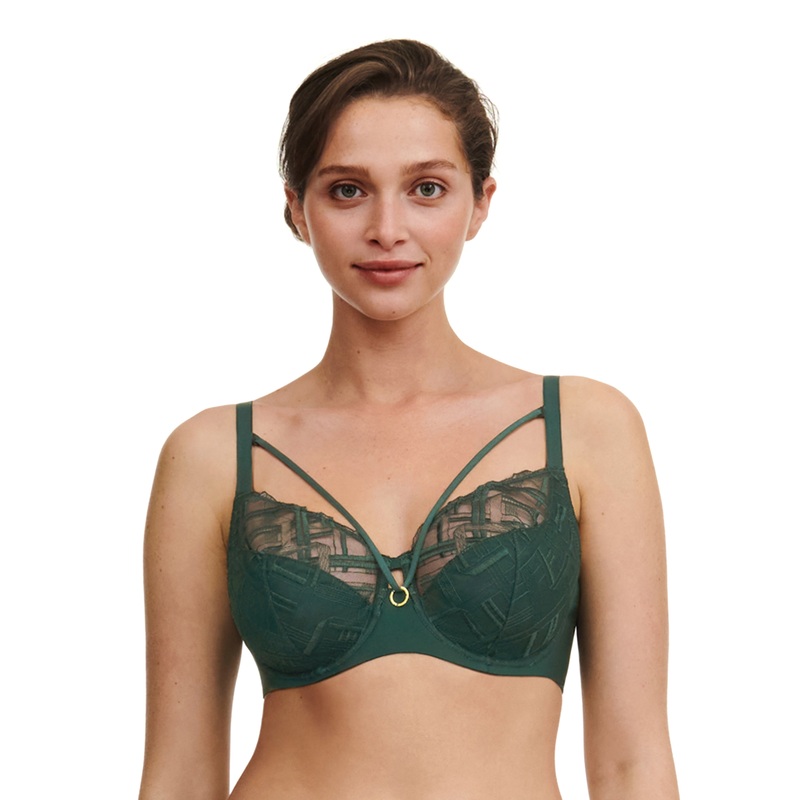 Graphic Support Full Coverage Bra In Empire Green – Chantelle
