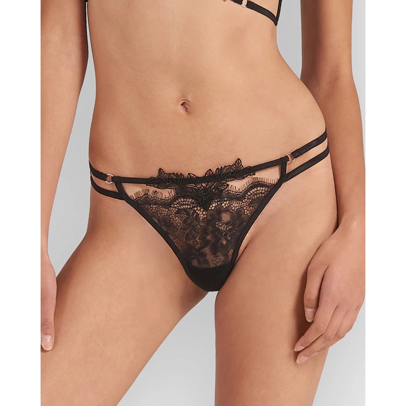 Lumi Thong In Black – Bluebella