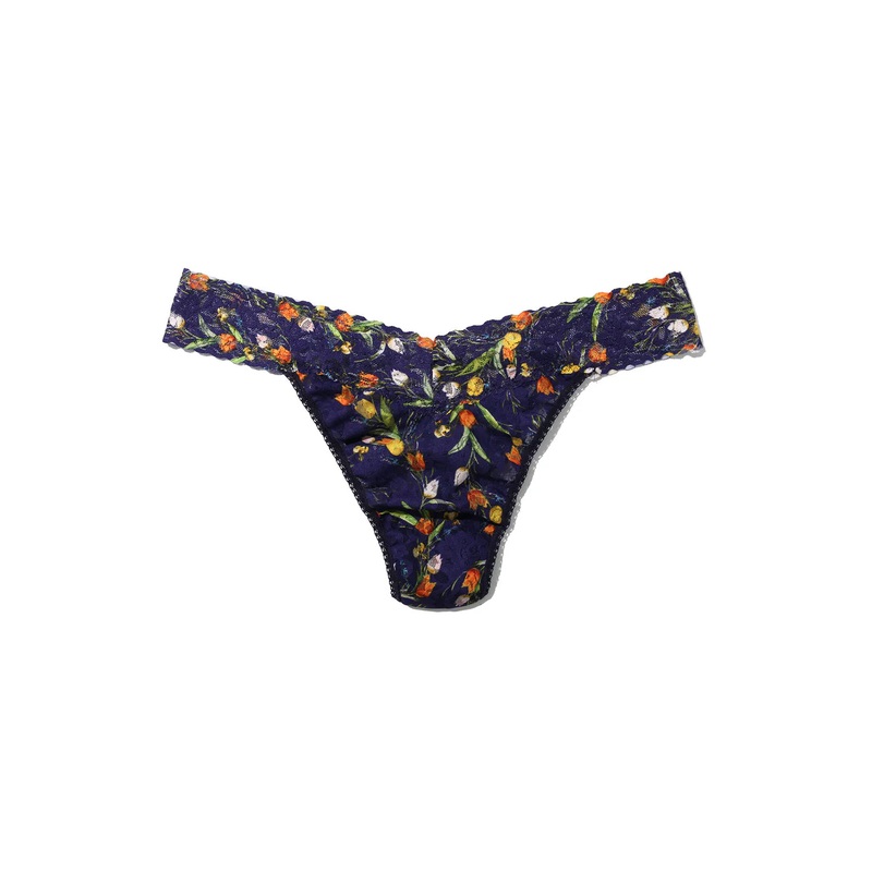 Plus Size Original Rise Signature Lace Thong In Central Park – Hanky Panky