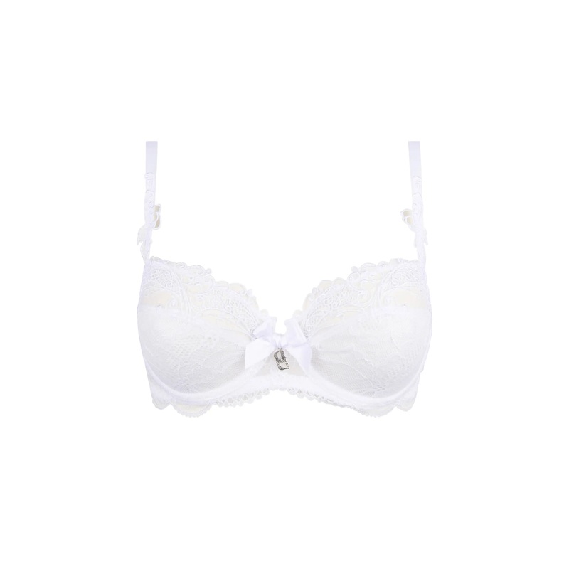 Soir De Venise Demi Cup Bra In Blanc – Lise Charmel