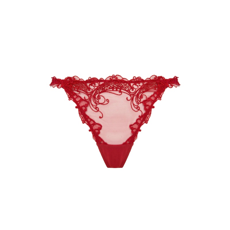 Soir De Venise Sexy Thong In Rouge Venise – Lise Charmel