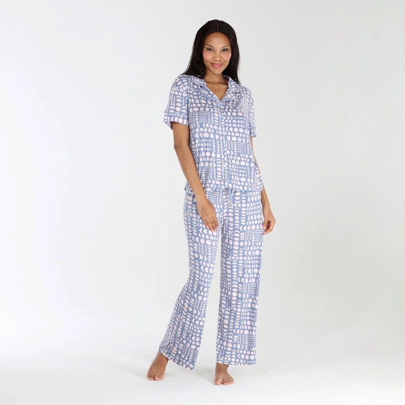Stormy Moons All American Shorty Set In Stormy Moons – Honeydew Intimates
