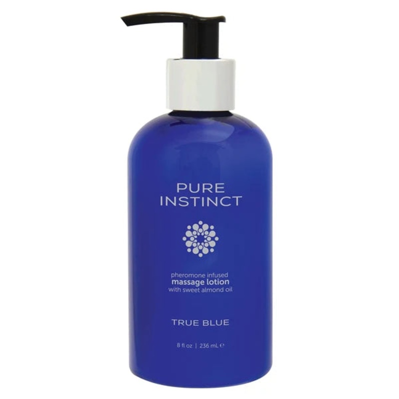 True Blue Pheromone Massage & Body Lotion – Pure Instinct