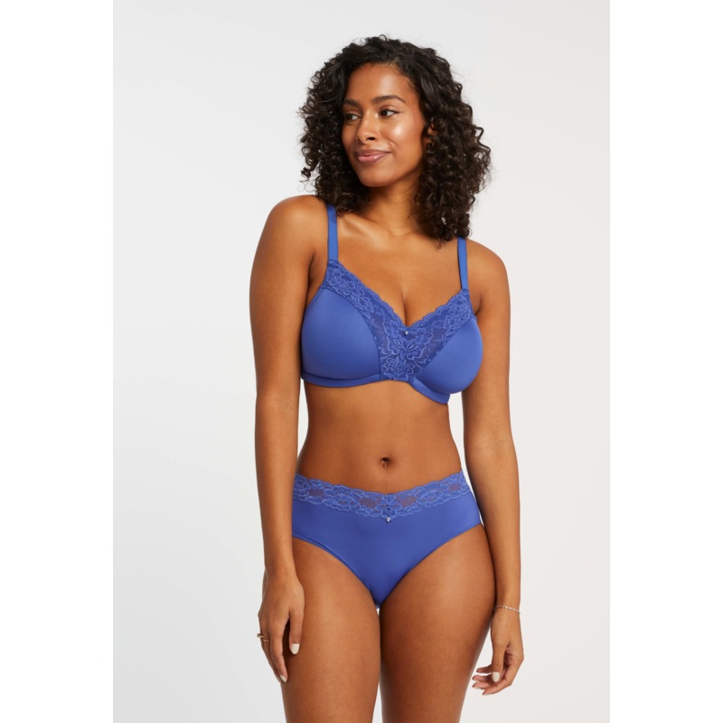 Wire Free Dream Bra In Sapphire – Montelle