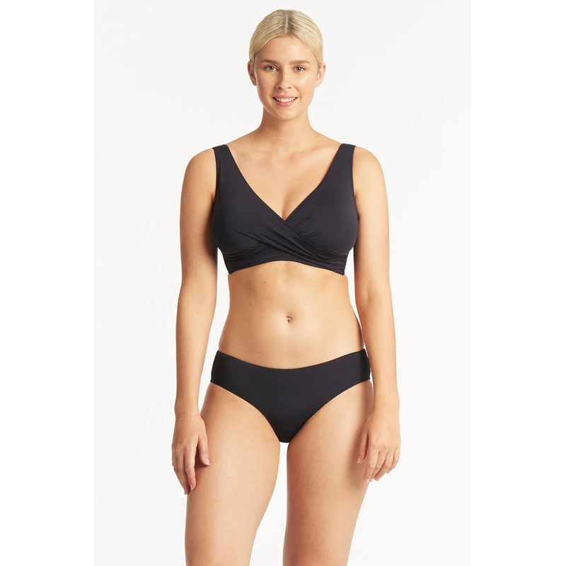 Essential G Cup Cross Front Top In Night Sky – Sea Level