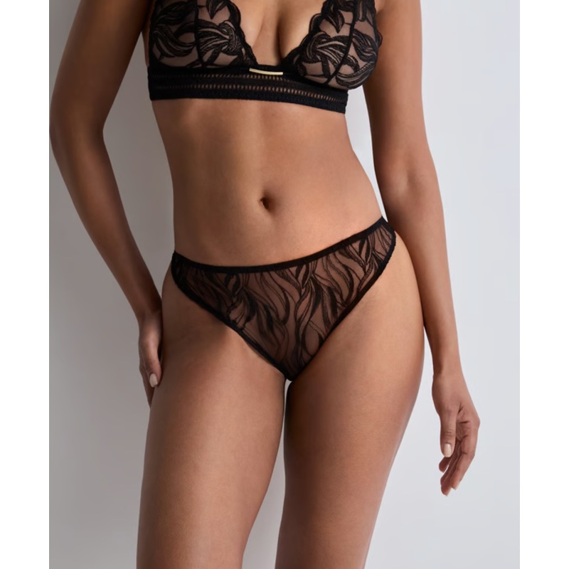 Into The Groove Italian Brief In Black – Aubade