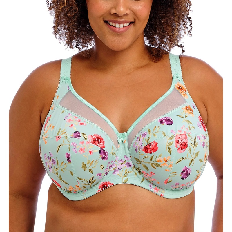 Kayla Underwire Bra In Blue Haze – Goddess