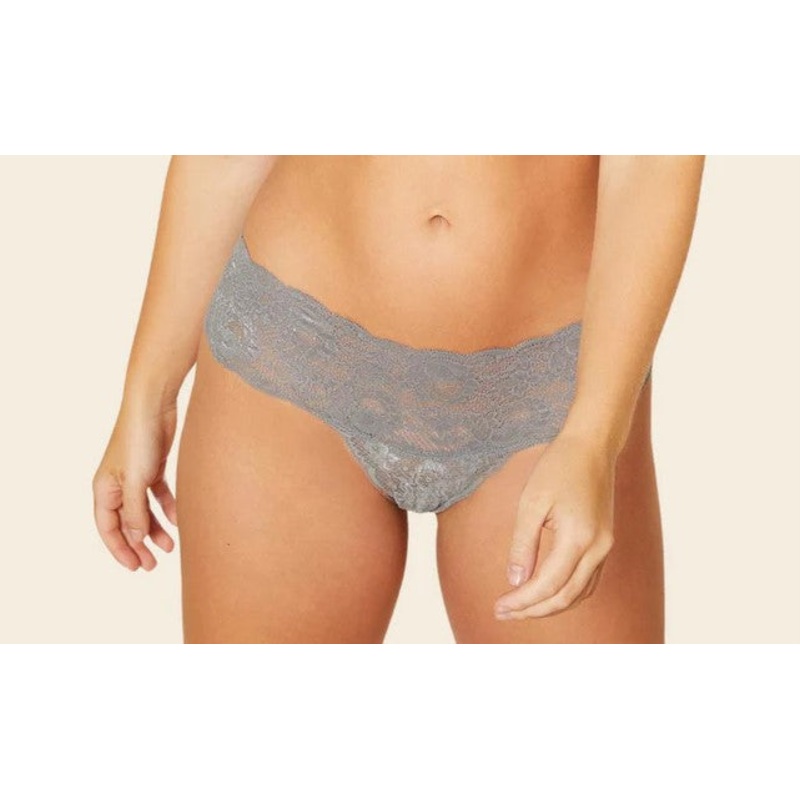 Never Say Never Comfie Thong In Platinum – Cosabella