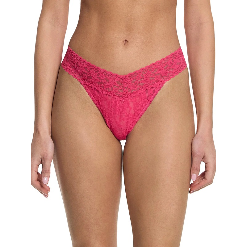 Original Rise Signature Lace Thong In Sweet Tart – Hanky Panky