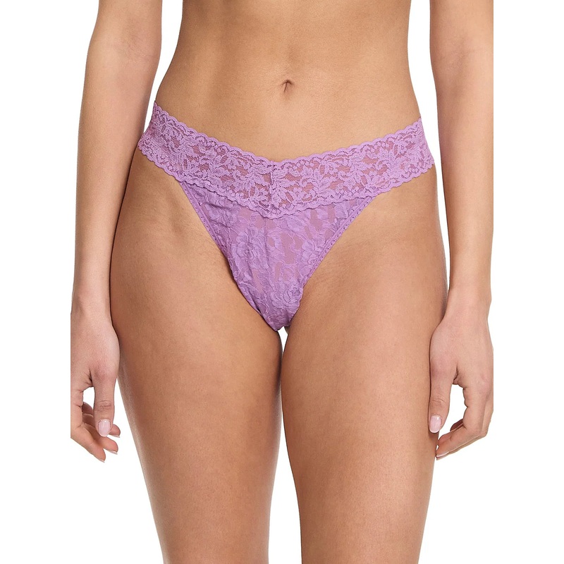 Original Rise Signature Lace Thong In Venus – Hanky Panky