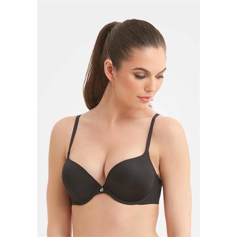 Allure Light Push Up Bra In Black – Montelle