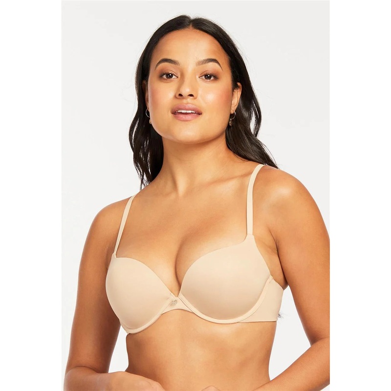 Allure Light Push Up Bra In Sand – Montelle