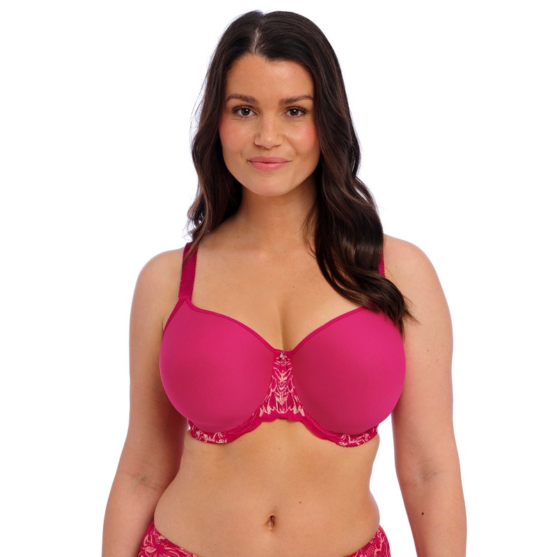 Emmaline UW Moulded Spacer Bra In Cerise – Fantasie