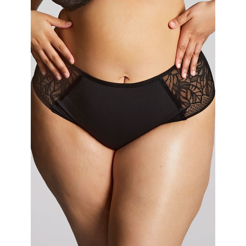 Sophia Deep Brief In Black – Sculptresse