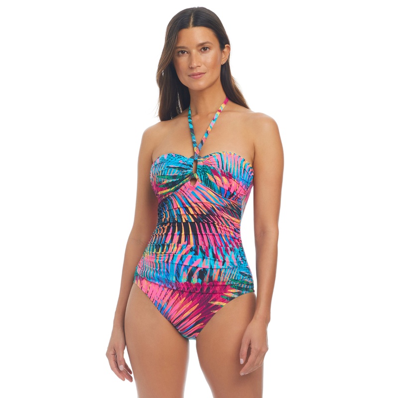 Wild Thing Bandeau One Piece Swimsuit