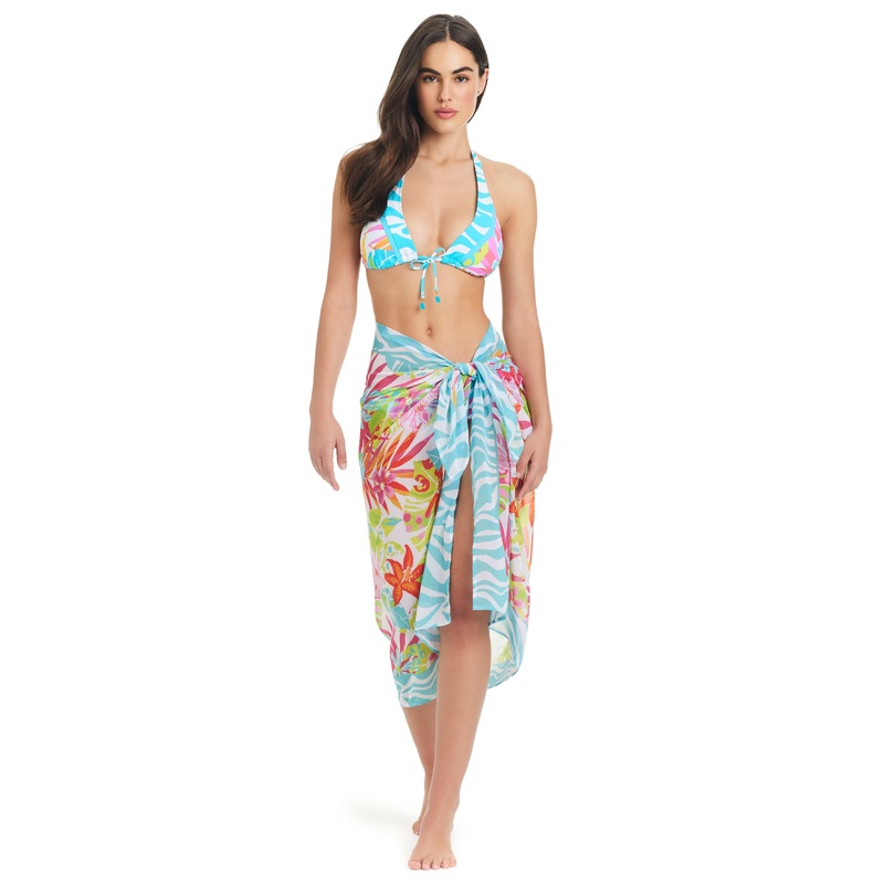Packing a Punch Chiffon Pareo