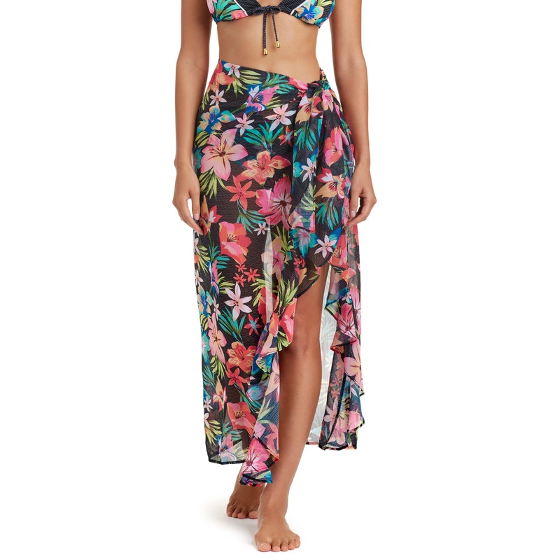 Sweet Escape Long Ruffle Sarong