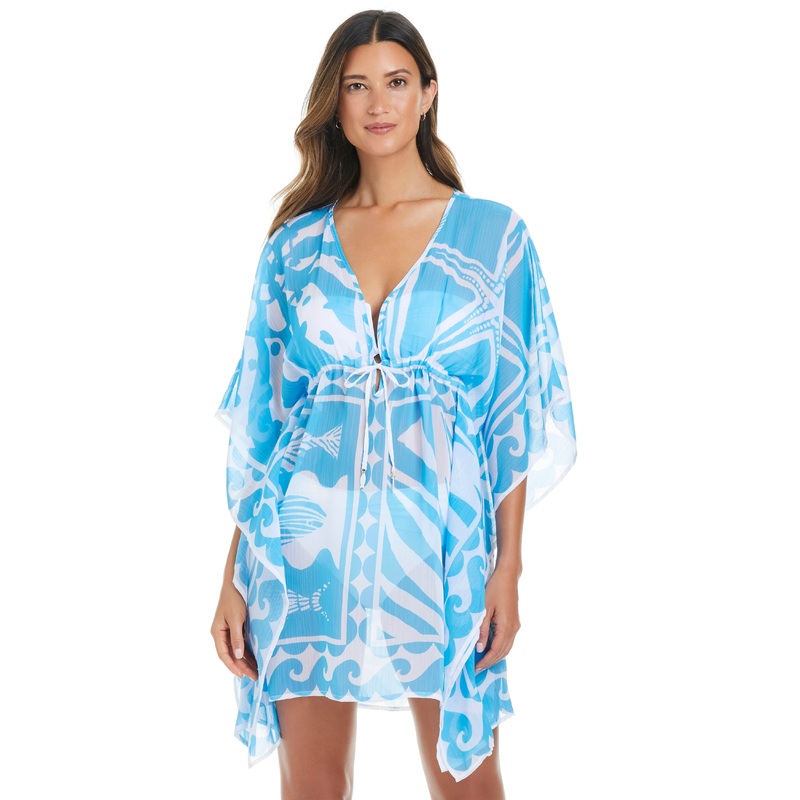 Catch Of The Day Caftan Cover Up