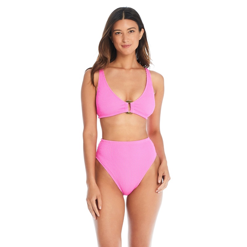 Pucker Up Bikini Bra Top with Removable Cups